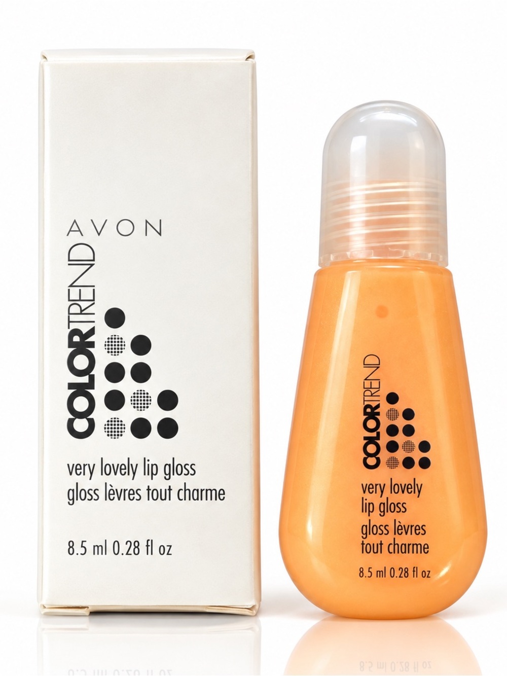 Avon ColorTrend Very Lovely Lip Gloss Lemon Zest Discontinued